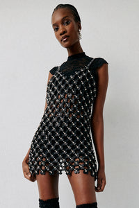 MADE TO ORDER: LUCKY LEATHER APRON HARNESS DRESS