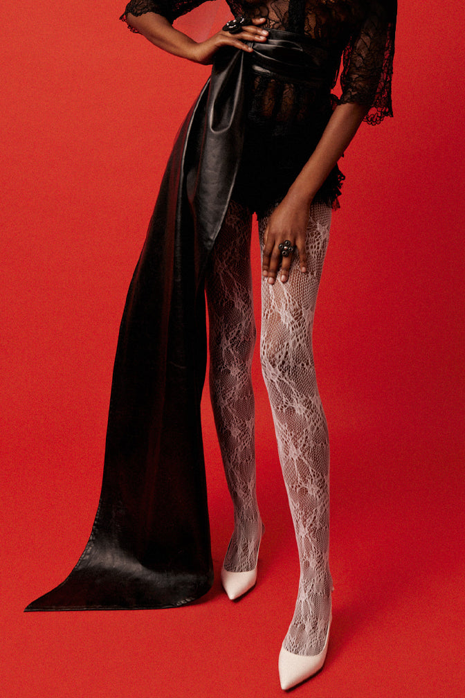 MADE TO ORDER: ASYMMETRIC DRAPED BELT