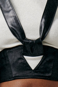 VANESSA CUT OUT HARNESS TOP