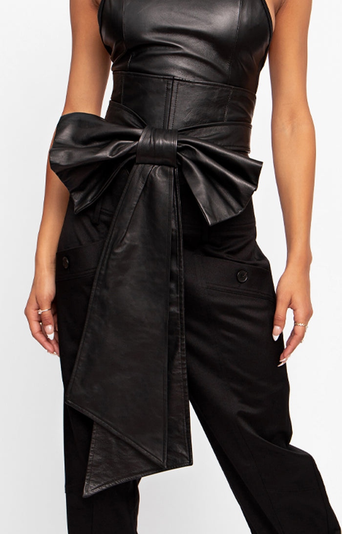 OVERSIZED BOW CORSET BELT
