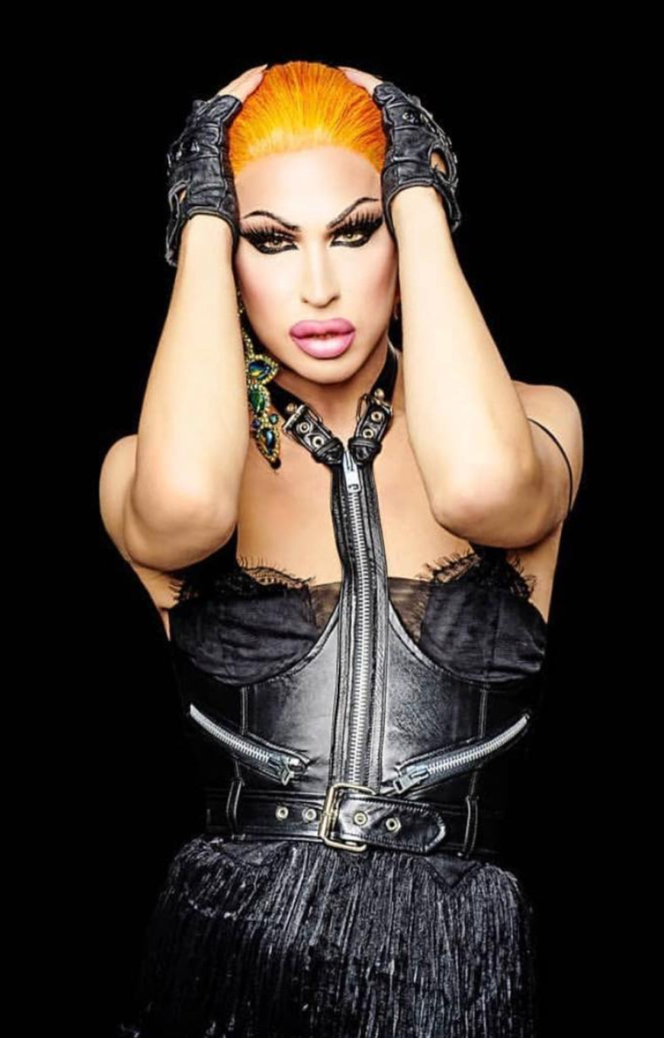 BROOKE LYNN MOTO CORSET BELT